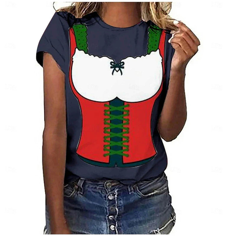 T-Shirt im Dirndl-Look – DirndlShirt Oktoberfest 2026