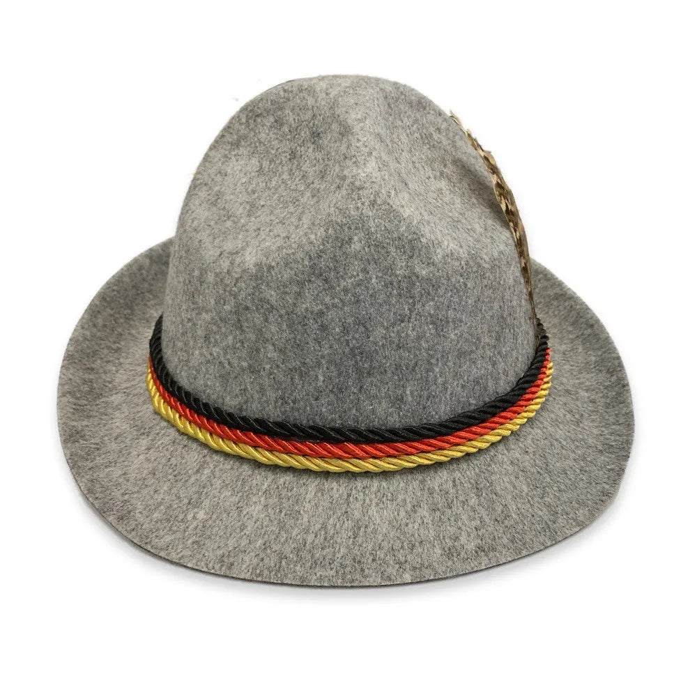 Alpenhut mit Feder – Bergfreund Oktoberfest 2026