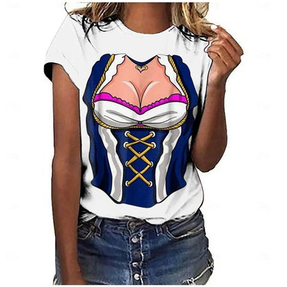 T-Shirt im Dirndl-Look – DirndlShirt Oktoberfest 2026