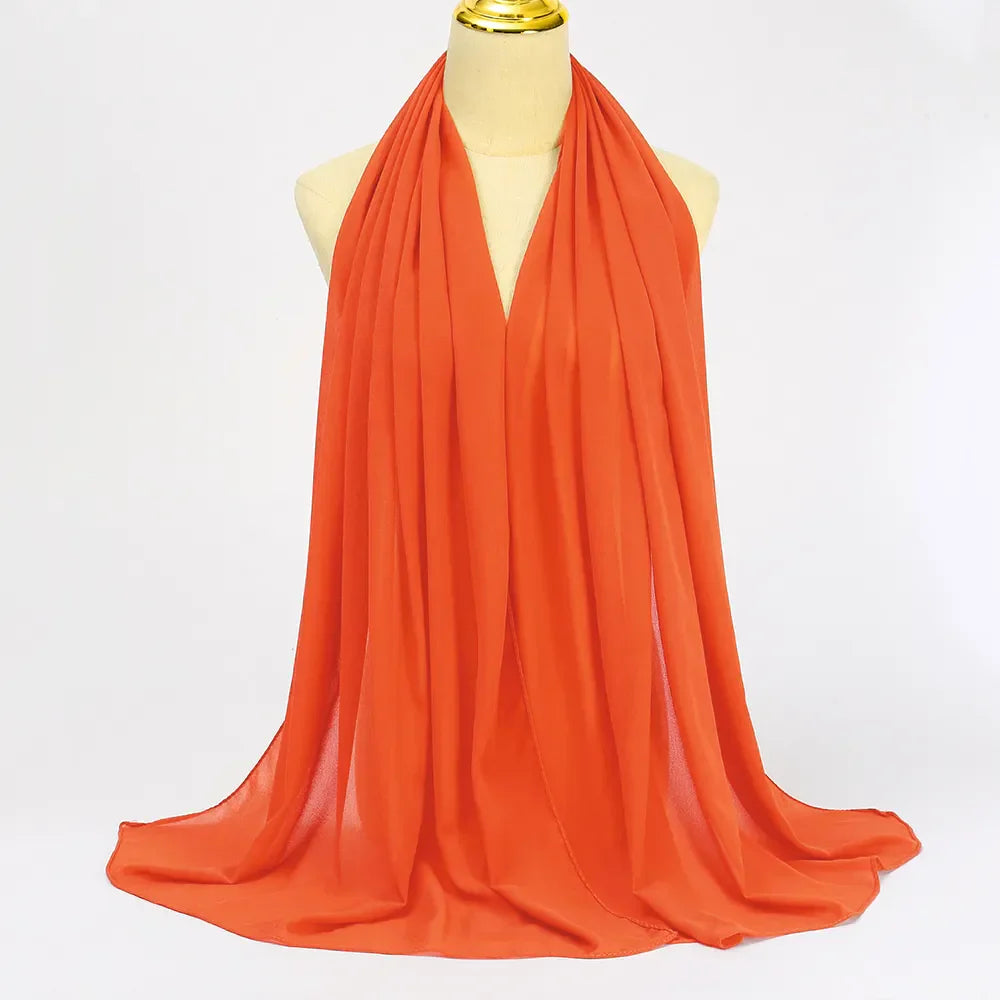 Chiffon Hijab Schal – Herbstzauber Leilani