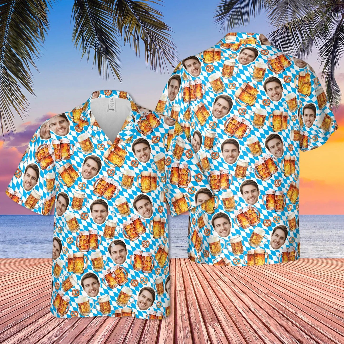 Herren Hemd mit Oktoberfest Print – BayernHemd Oktoberfest 2026