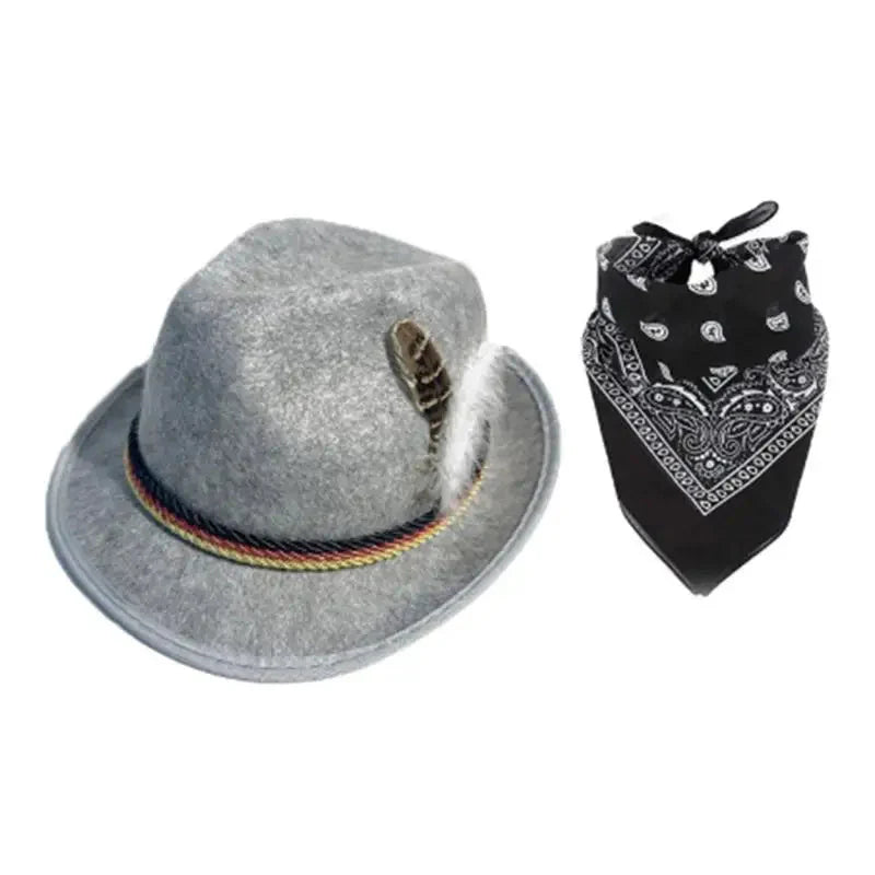 Trachten Accessoire-Set mit Hut & Schal – TrachtenHeld Oktoberfest 2026