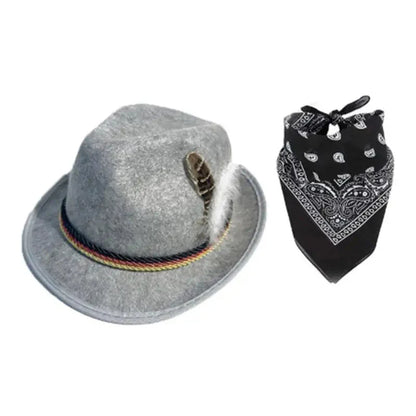Trachten Accessoire-Set mit Hut & Schal – TrachtenHeld Oktoberfest 2026