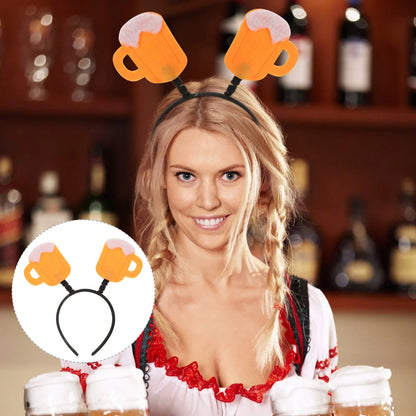 Haarreifen Set – SchaumSpaß Oktoberfest 2026 (6er-Set)
