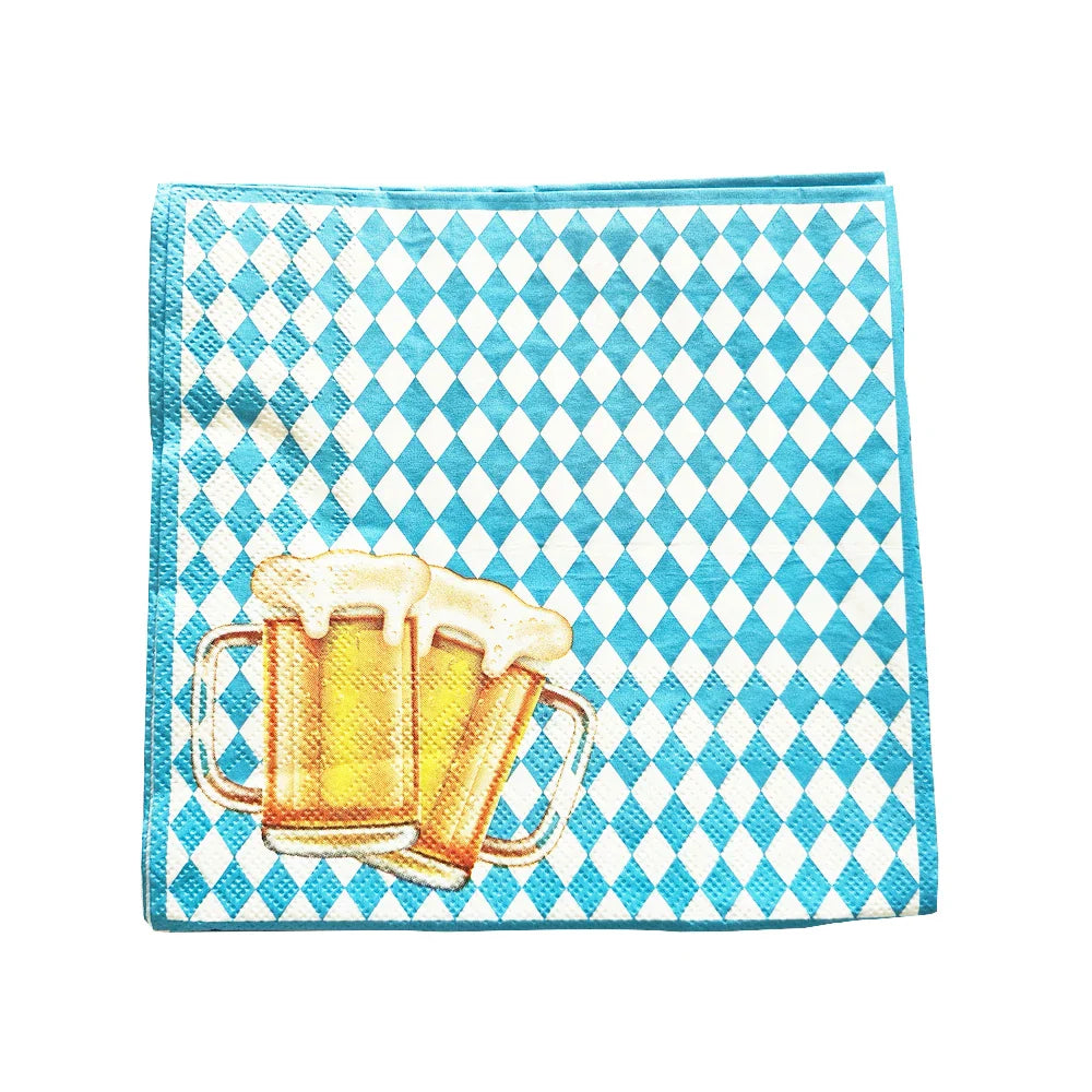 Einweg-Partygeschirr Set im Oktoberfest-Design – ProstPaket Oktoberfest 2026