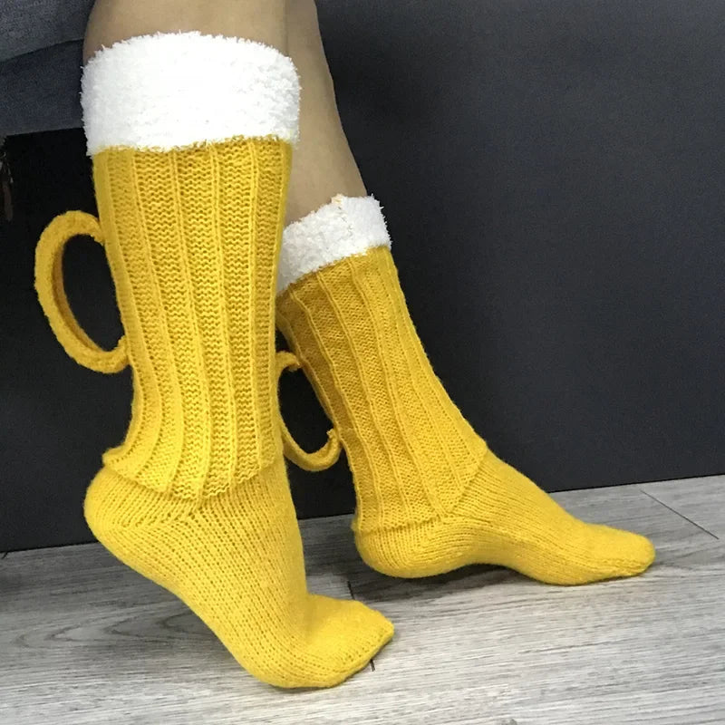 Unisex Socken im Bierkrug-Design – SchaumSocken Oktoberfest 2026