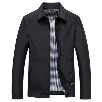 Dünne Herrenjacke mit Business-Design – Laurent