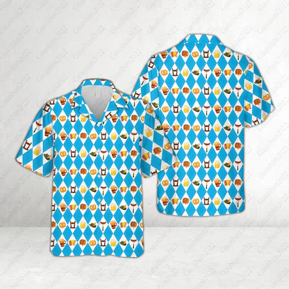 Herren Hemd mit Oktoberfest Print – BayernHemd Oktoberfest 2026