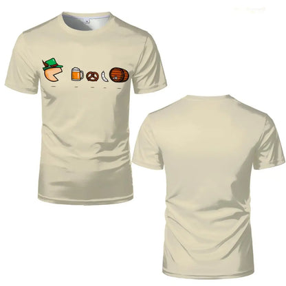Oktoberfest T-Shirt mit Cartoon-Motiven – GaudiShirt Oktoberfest 2026