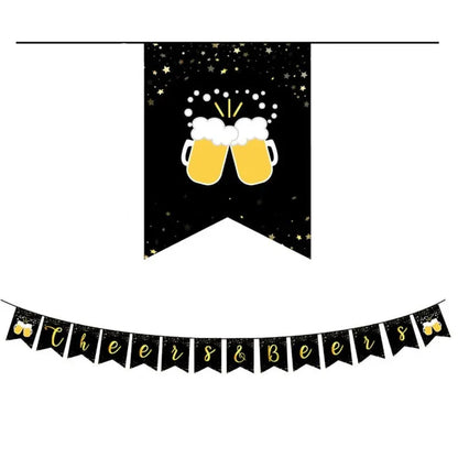 Einweg-Partygeschirr Set „Cheers & Beers“ (für 16 Gäste) – CheersSet Oktoberfest 2026