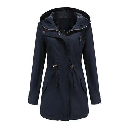 Stilvolle Damen Kapuzenjacke – Marielle Herbstzauber Edition