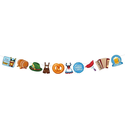 Papier-Wimpelgirlande im Oktoberfest-Design – WimpelFreude Oktoberfest 2026