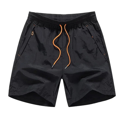 Herren Laufshorts mit Mesh-Innenshorts und Reißverschlusstaschen – Nikoas