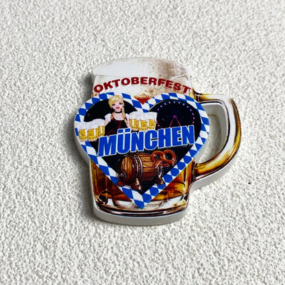 Kühlschrankmagnet „München 3D“ – BayernMagnet (1+1 Gratis) Oktoberfest 2026