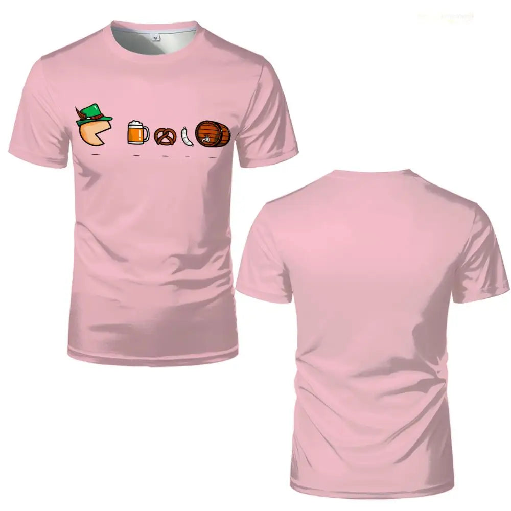 Oktoberfest T-Shirt mit Cartoon-Motiven – GaudiShirt Oktoberfest 2026
