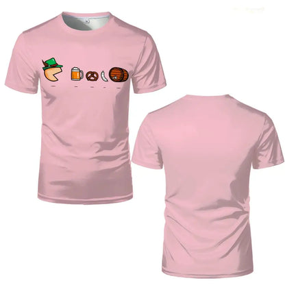 Oktoberfest T-Shirt mit Cartoon-Motiven – GaudiShirt Oktoberfest 2026