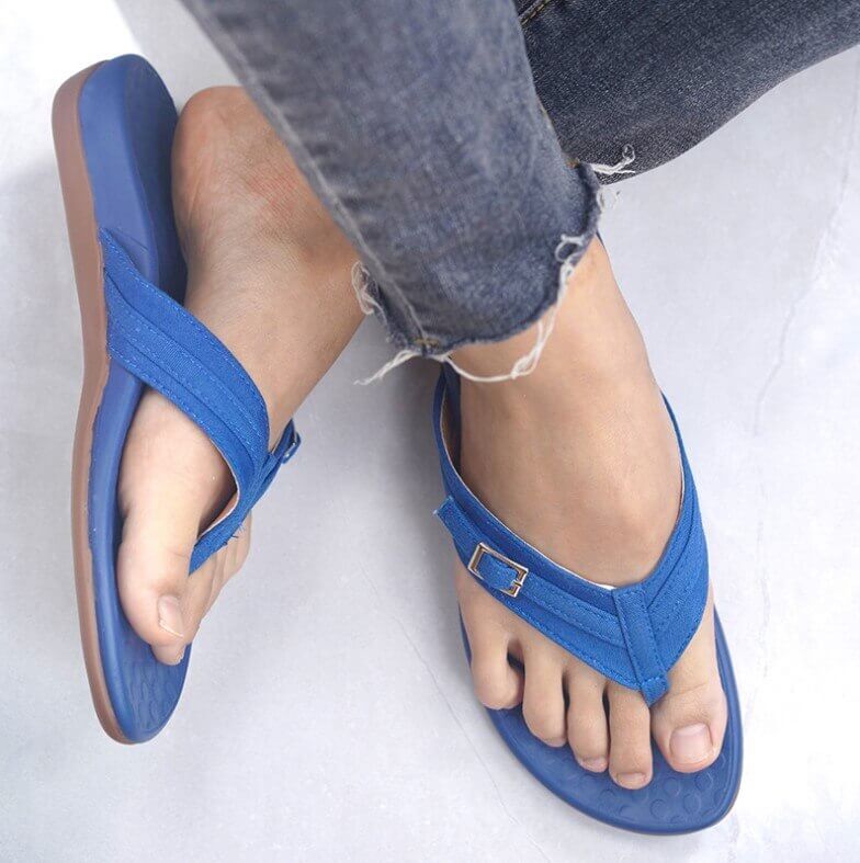 Bequeme orthopädische Zehensandalen für Damen - OrthoSommer