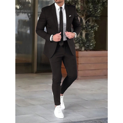 Slim Fit Anzug Herren - Noel