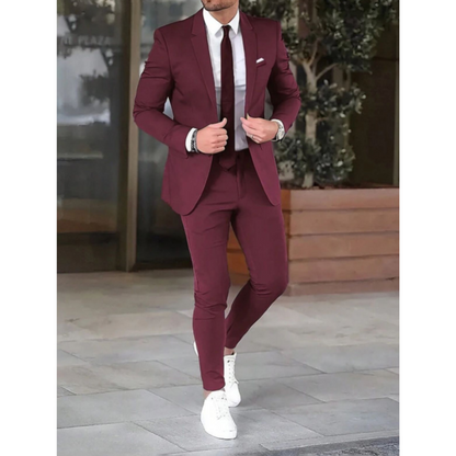 Slim Fit Anzug Herren - Noel