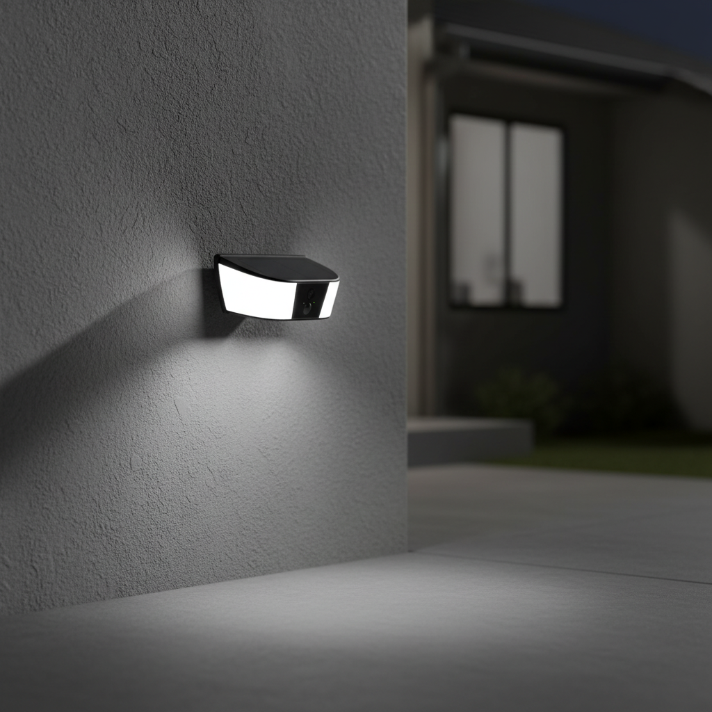 Solar Betriebene Flutlichtkamera - SafeBeamix