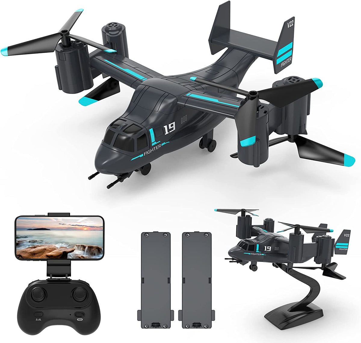 Stabile Quadrocopter Bauform - Skyrover