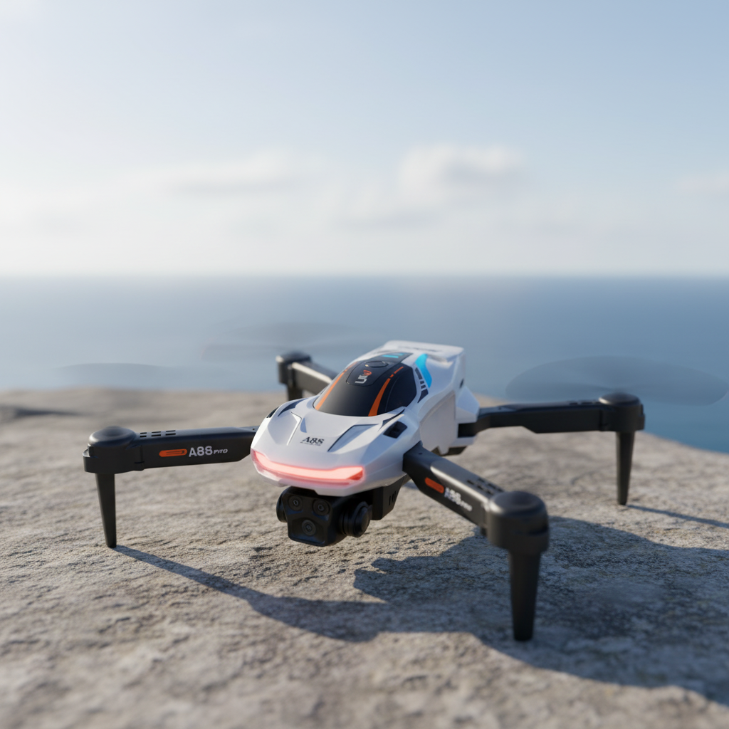 Stabilisierte Gimbal Luftbilddrohne - AeroCompacta