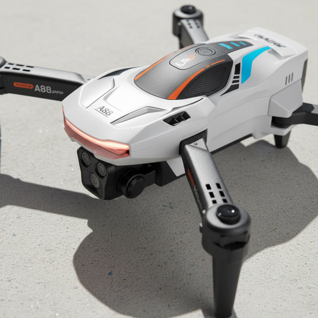 Stabilisierte Gimbal Luftbilddrohne - AeroCompacta