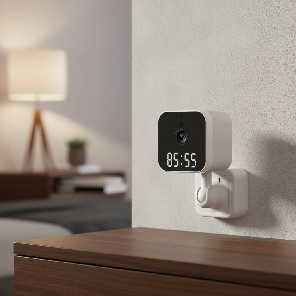 Steckbare Digitale Uhrkamera - ClockGuardian