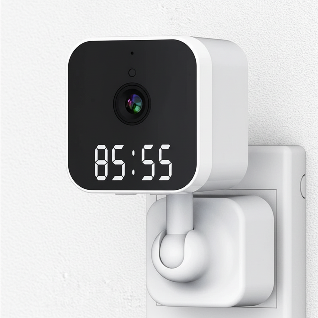 Steckbare Digitale Uhrkamera - ClockGuardian