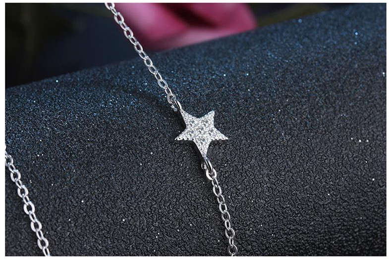 Sterling Silber Halskette - GalaxyChain 