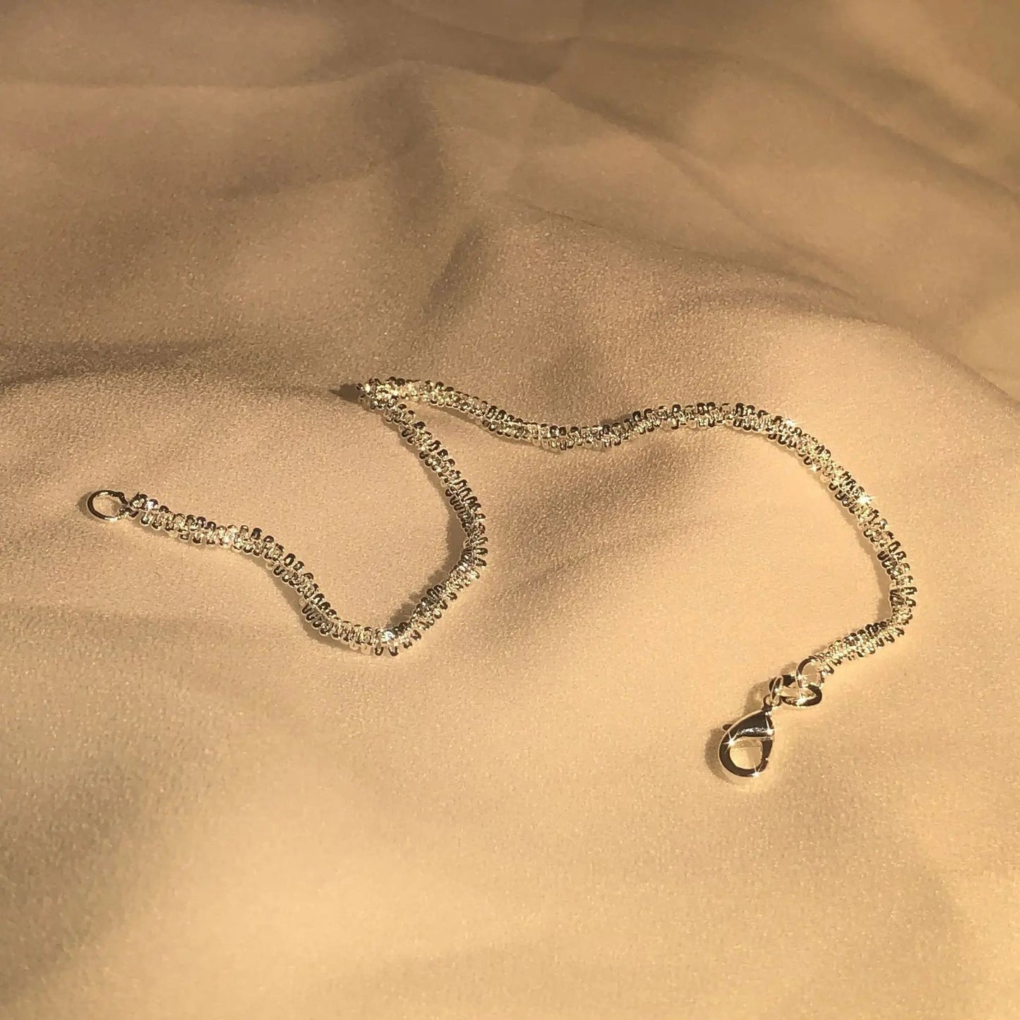 Sterlingsilber Armband - GlimmerStrand 