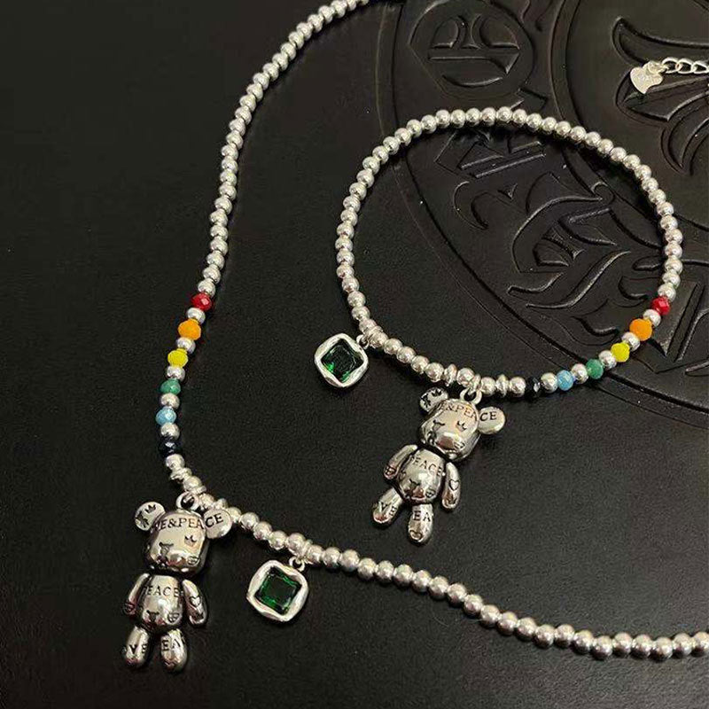 Sterlingsilber Kette - BearCharm 