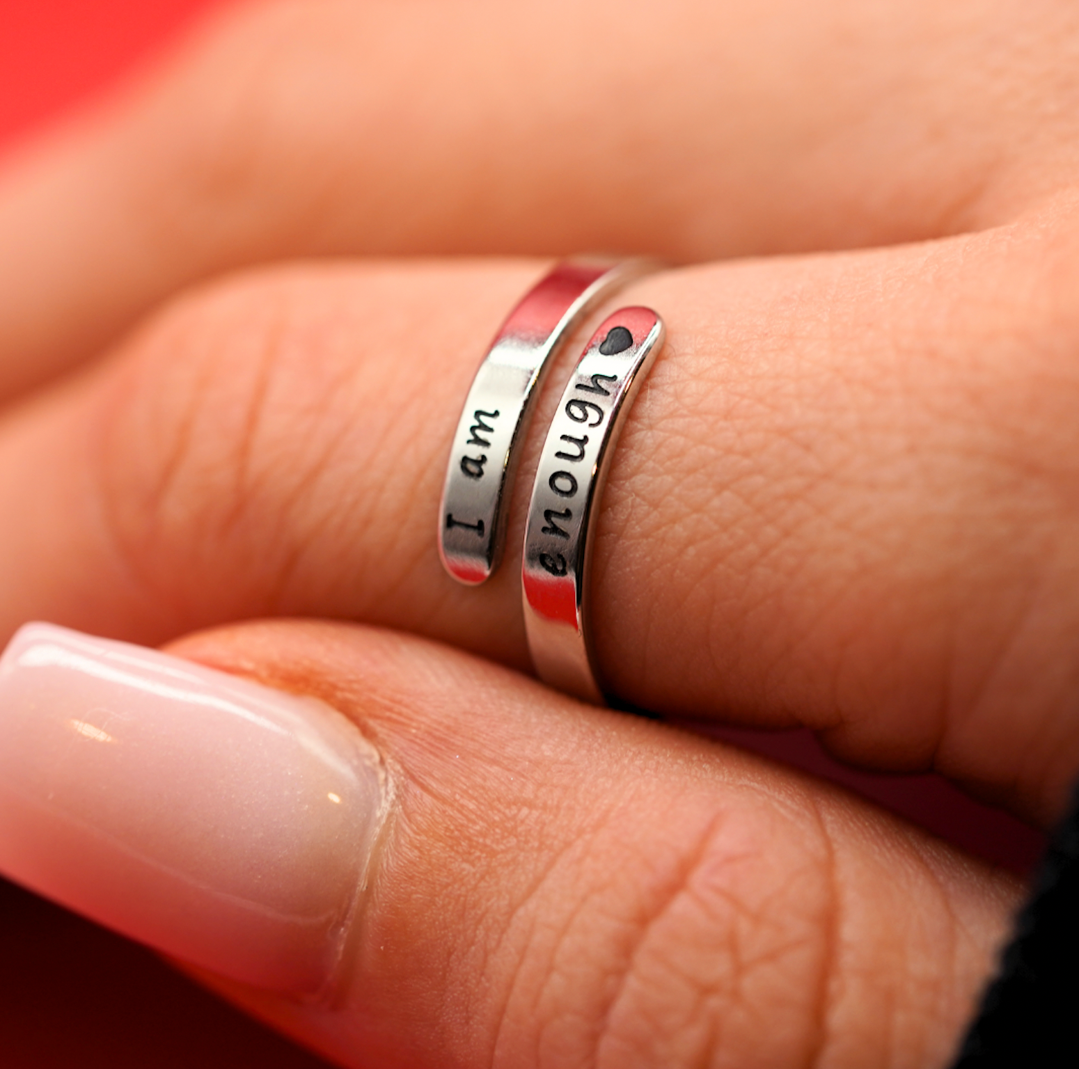 Sterlingsilber Ring - CourageRing 