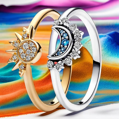 Sterlingsilberring - CrystalDream 