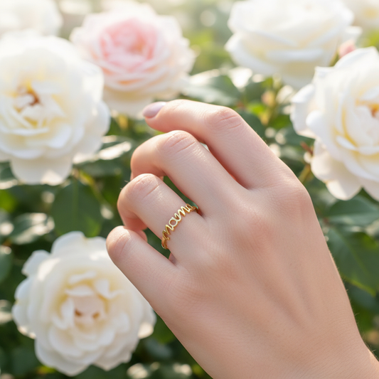 Sterlingsilberring - MamaRing 