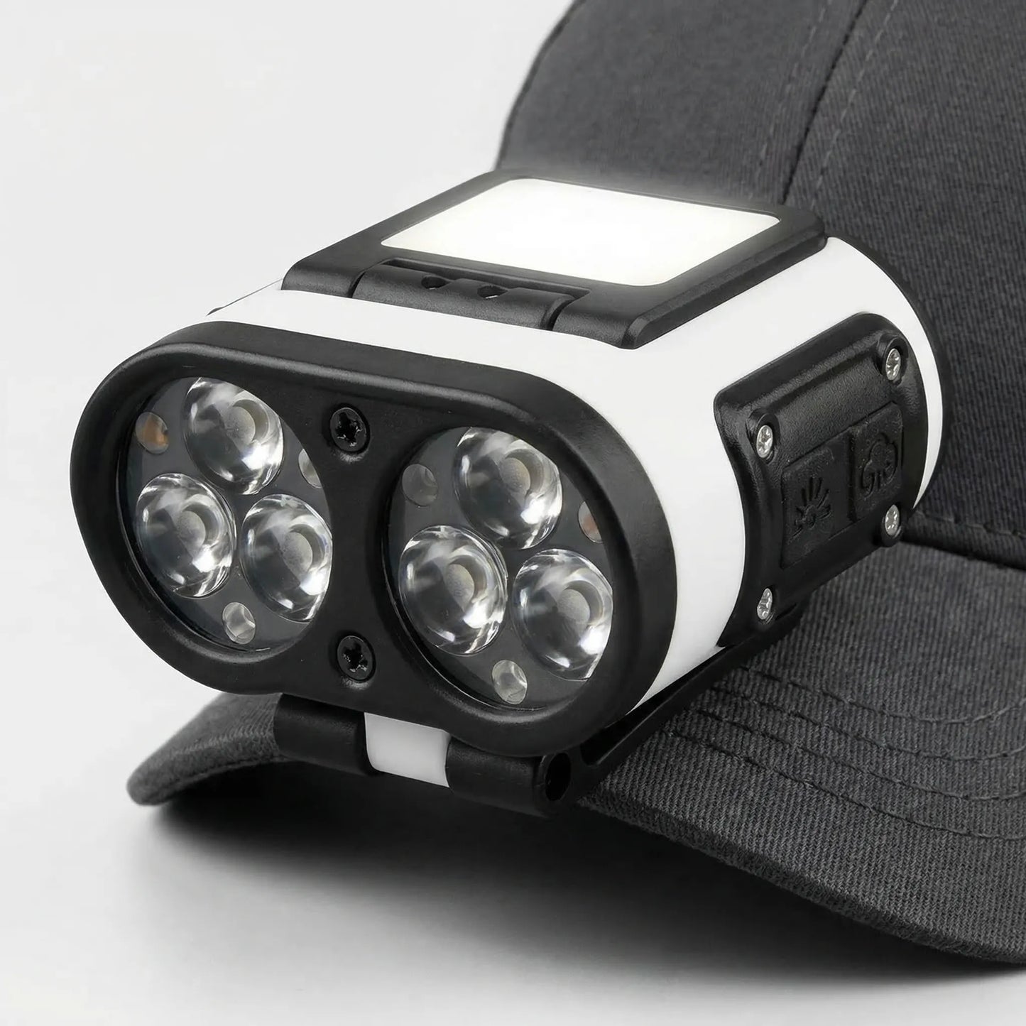 Stirnlampe Mit Sensor Und Mützenclip -  Lumeclip