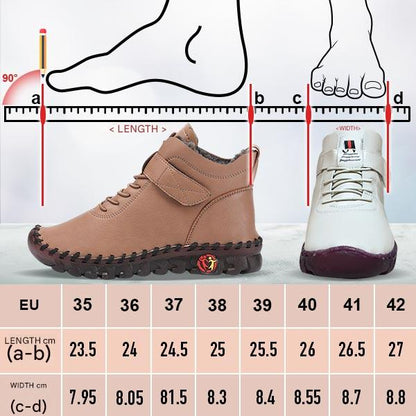 Warme hohe Damenschuhe für den Winter – Nova