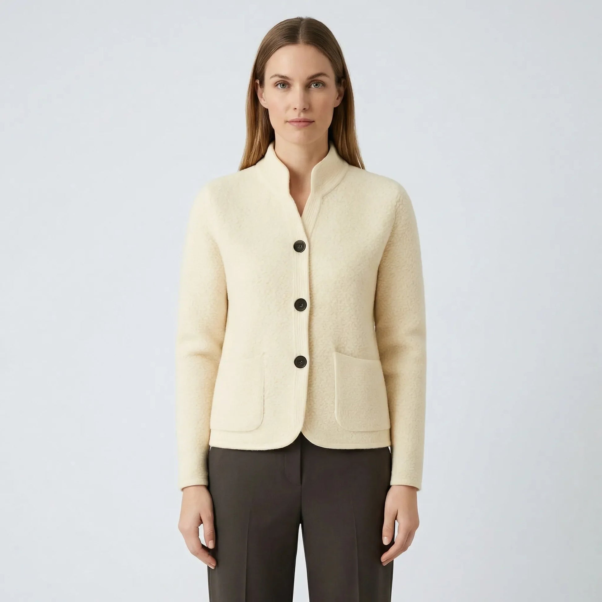 Taillierte Freizeitjacke Mit Taschen - Marlena