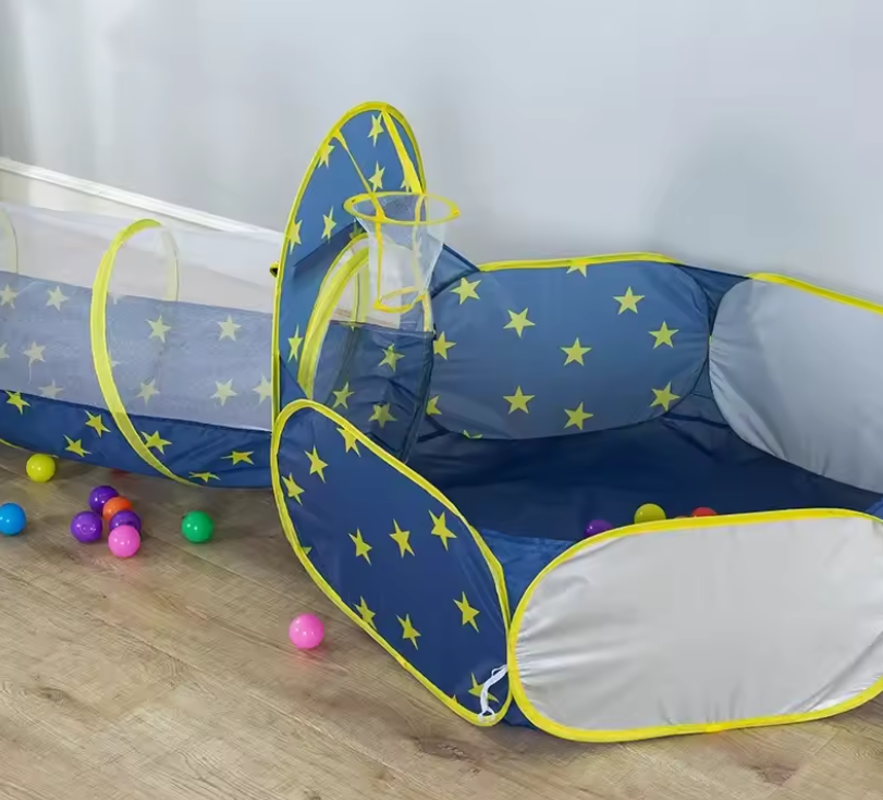 Abenteuer-Spielzelt für Kinder – Geräumiges Spielhaus für drinnen & draußen