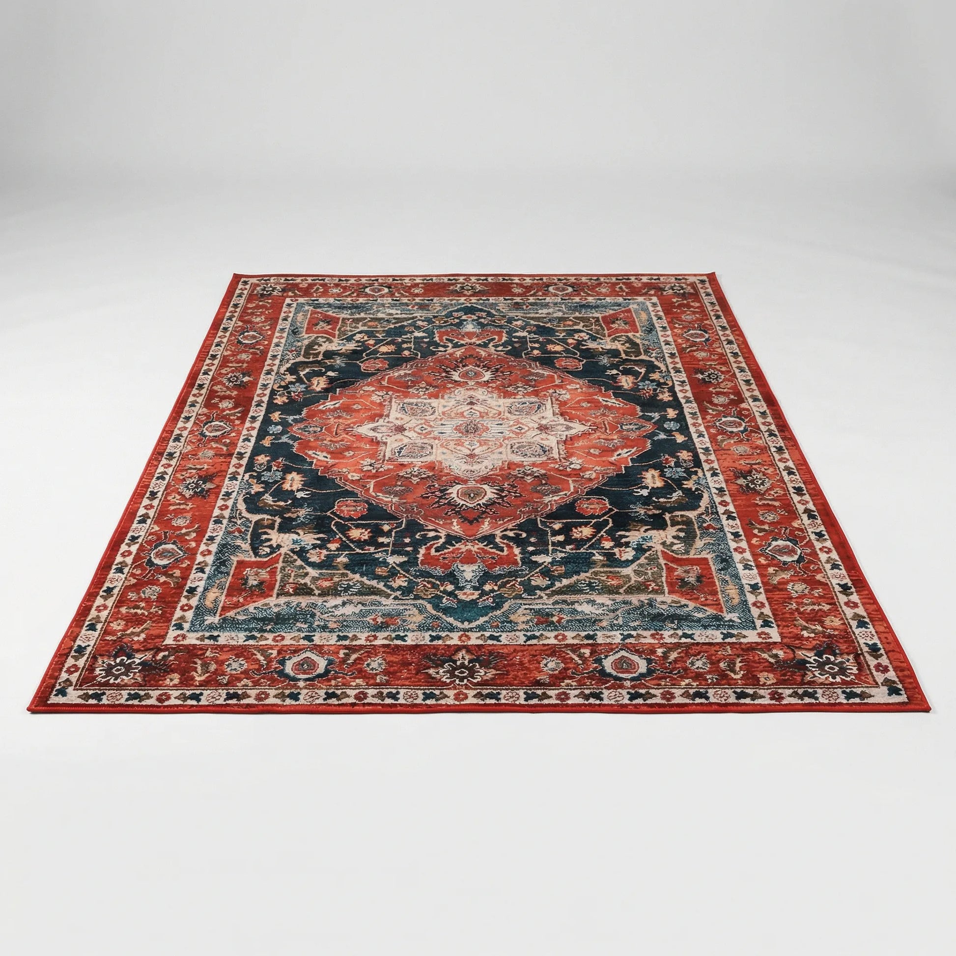 Teppich Mit Orientalischem Muster - Heritara