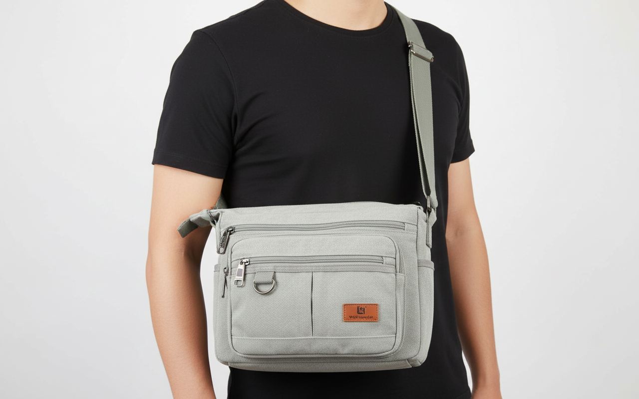 Torba Crossbody Z RFID - SafeBag