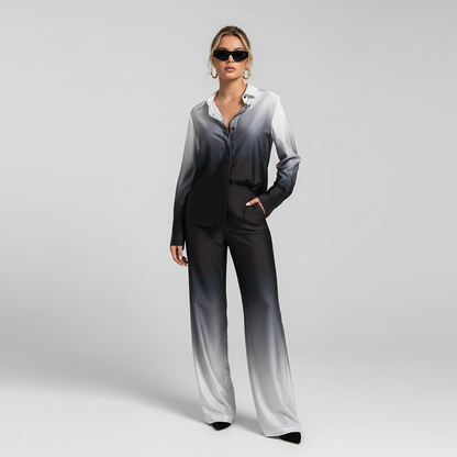 Trendige Ombre-Outfit-Kombination - Theresa