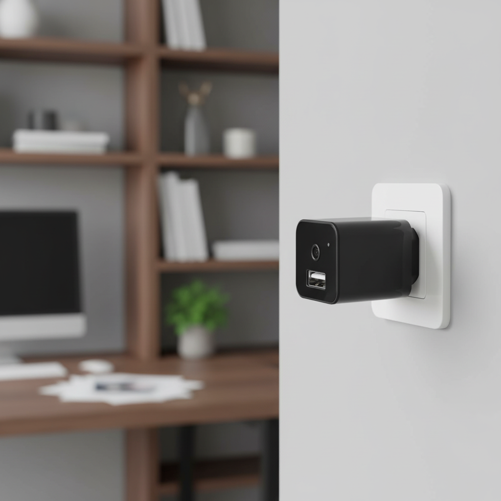 USB Wandladegerät Mit Kamera - StealthCharger