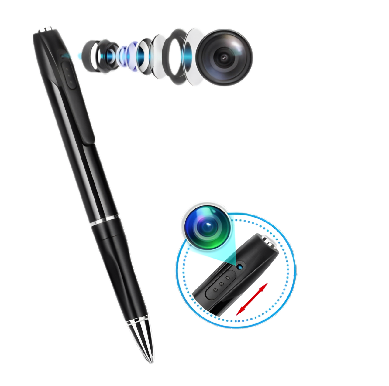 USB Wiederaufladbarer Videostift - ShadowPen