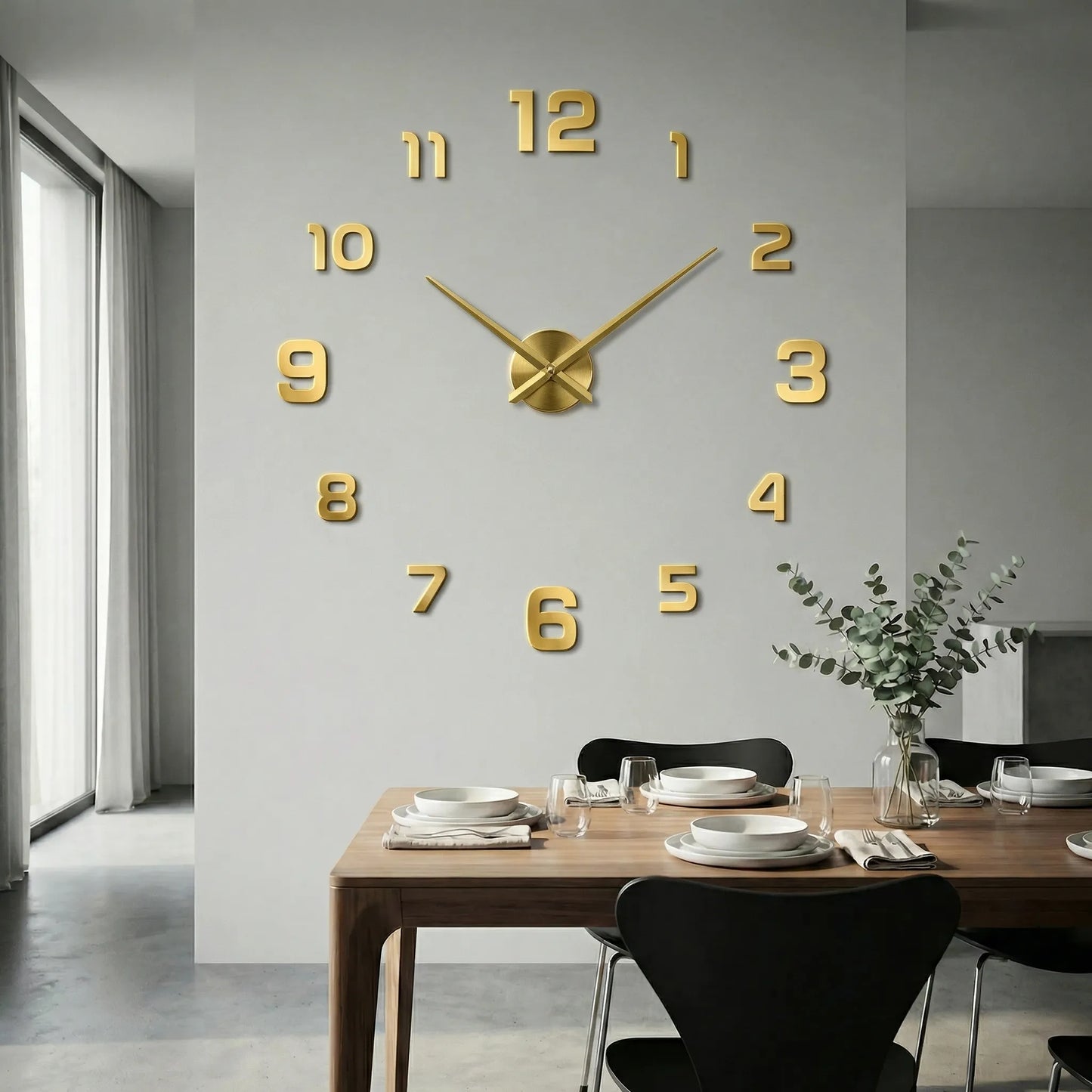 Übergroße Moderne Wanduhr - Clockique