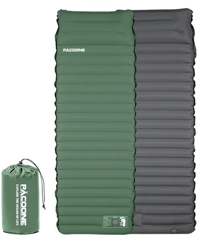 Ultraleichte selbstaufblasende Campingmatratze mit integriertem Pumpen – Eryx