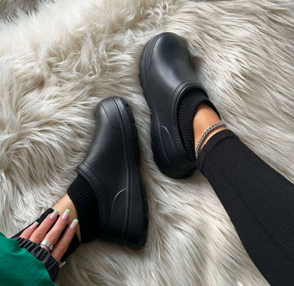 Herbstliche wetterfeste Komfortclogs mit Cloud-Dämpfung – Mireille