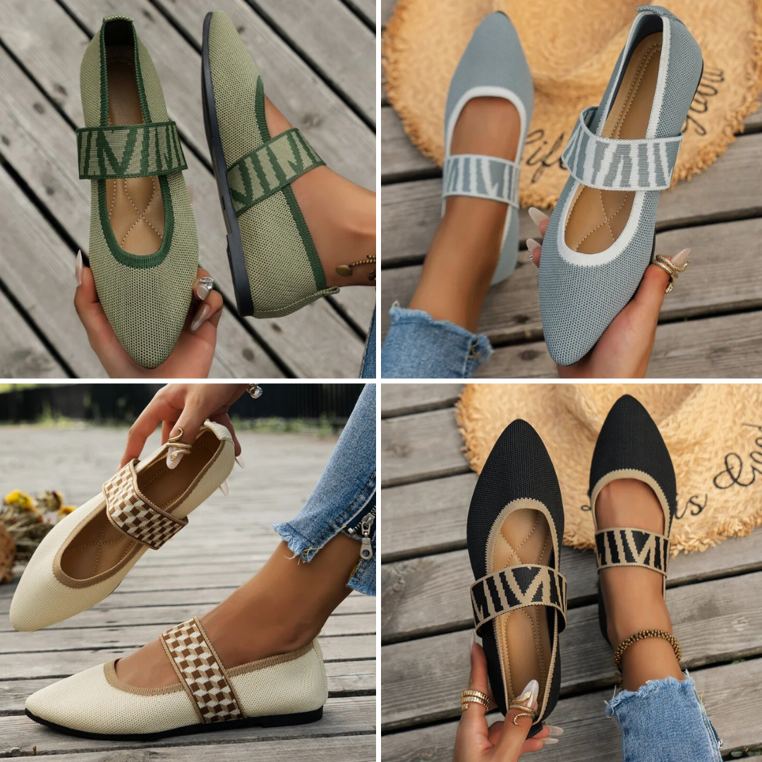 Stilvolle Damen Herbstschuhe mit spitzer Zehenpartie – Lina