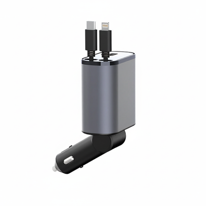 Utschuifbare Autolader - PowerCharge