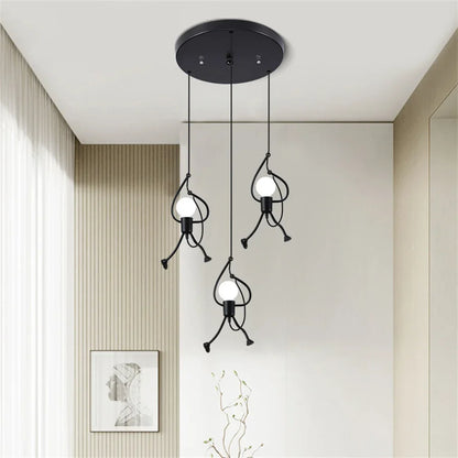 Verspielte Dekorative Pendelleuchte - HappyHanger